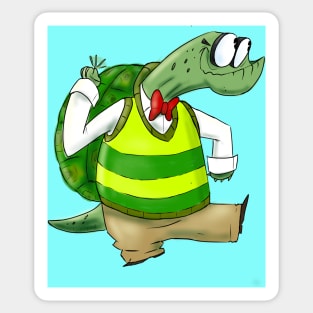 Turtle Dance Sticker